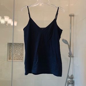 Loft Black Spaghetti Tank 100% cotton